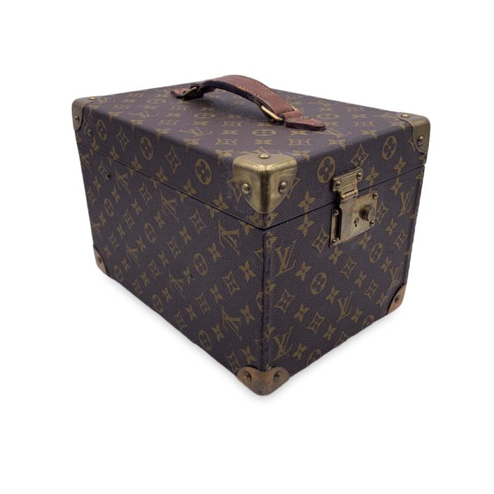 Louis Vuitton - Vintage Monogram Boite Flacons Train Case Travel Bag - Rejsetaske