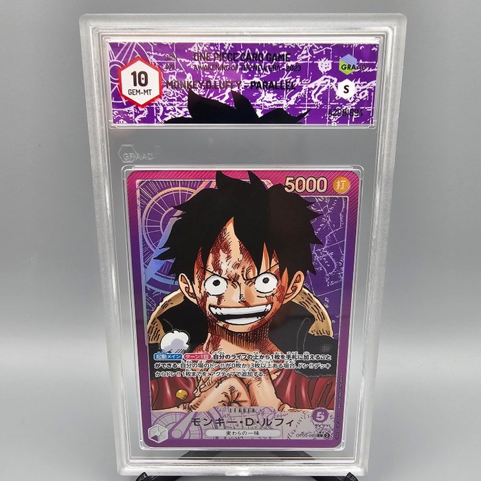 Luffy (Parallel) OP05-060 L Graded card - Graad 10