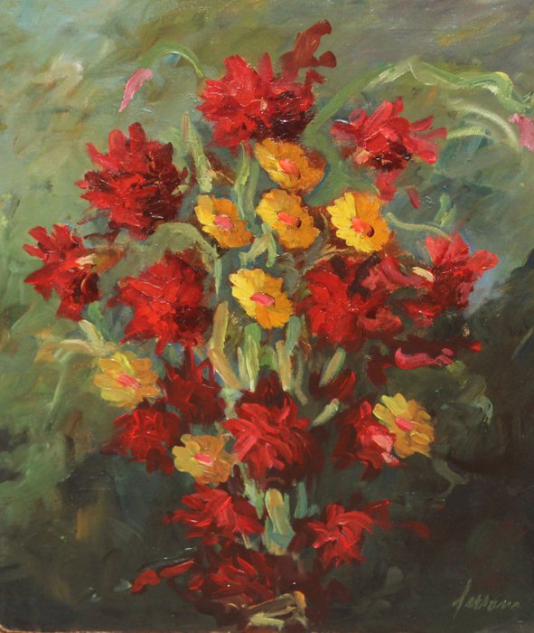 Josep Miquel Serrano (1912-1982) - Flores