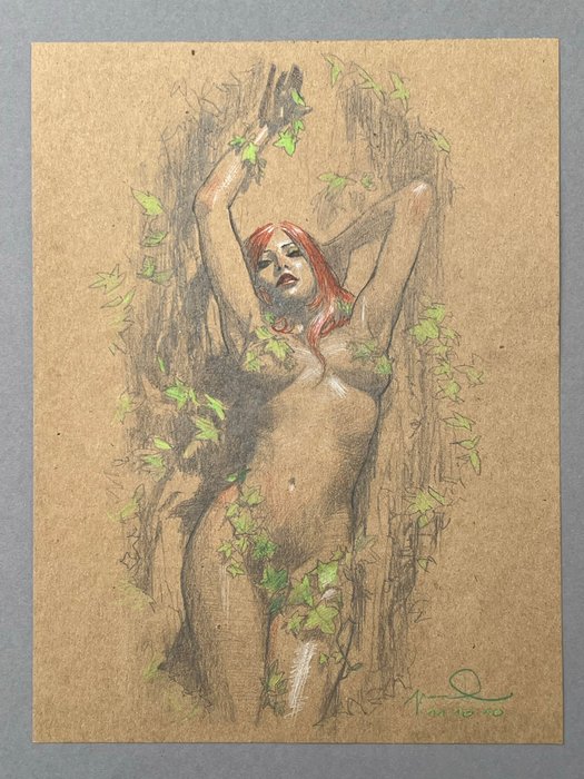 Gerald Parel - 1 Original drawing - Poison Ivy - 2010