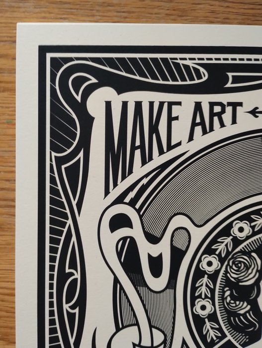 Shepard Fairey (OBEY) (1970) - Make Art Not War (artist proof)