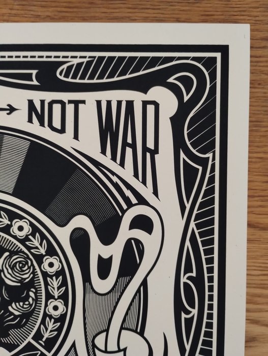 Shepard Fairey (OBEY) (1970) - Make Art Not War (artist proof)