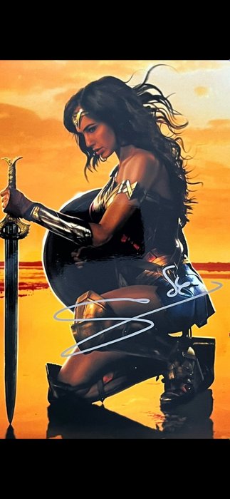 Wonder Woman - Signed by Gal Gadot (Wonder Woman)