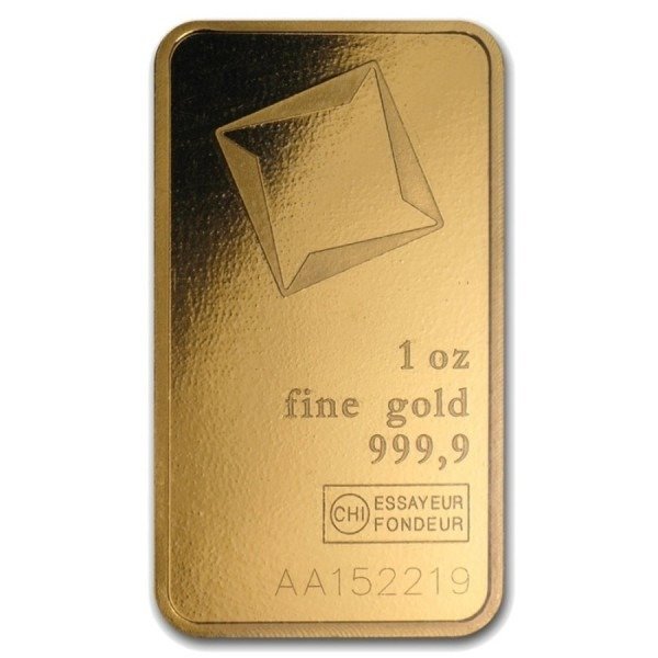 1 Troy Ounce - Guld 999 - Valcambi, Switzerland - Forseglet