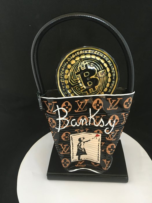 Norman Gekko (XX-XXI) - BANKSY Louis Vuitton BITCOIN (Special Edition)