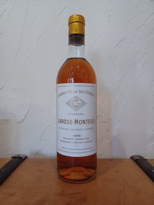 1955 Château Larose-Monteils - Sauternes - 1 Flaske (0,75L)