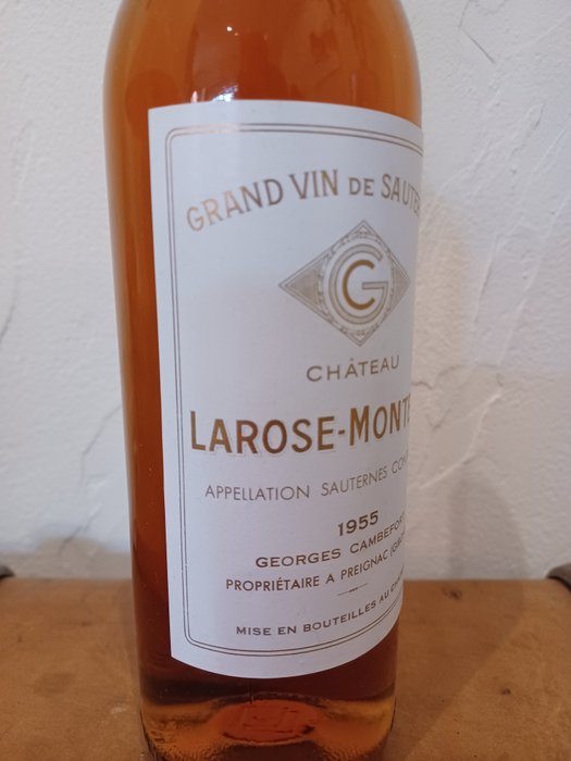 1955 Château Larose-Monteils - Sauternes - 1 Flaske (0,75L)