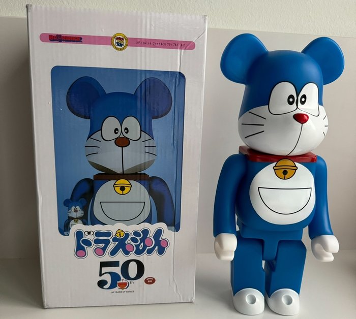 Bearbrick 400% Medicom Toy “Doraemon” - Figur - PVC