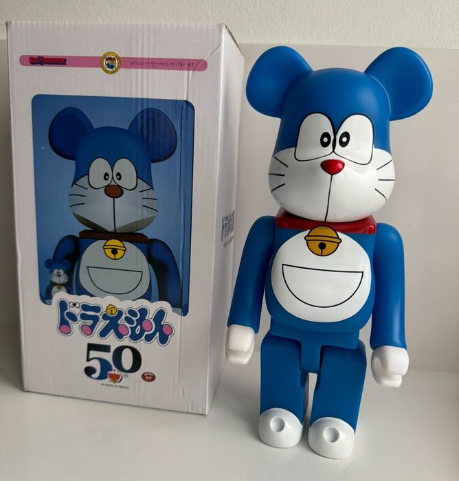 Bearbrick 400% Medicom Toy “Doraemon” - Figur - PVC