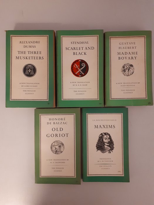 Filosofie  Literatuur - Kavel met 30x The Penguin Classics - 1950-1959