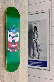 Andy Warhol (1928-1987) - Andy Warhol Skateboard Colored Campell’s Soup Cans