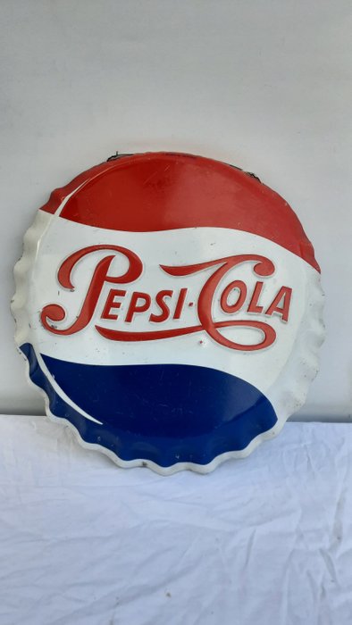 Pepsi Cola - Reklameplakat - Metal