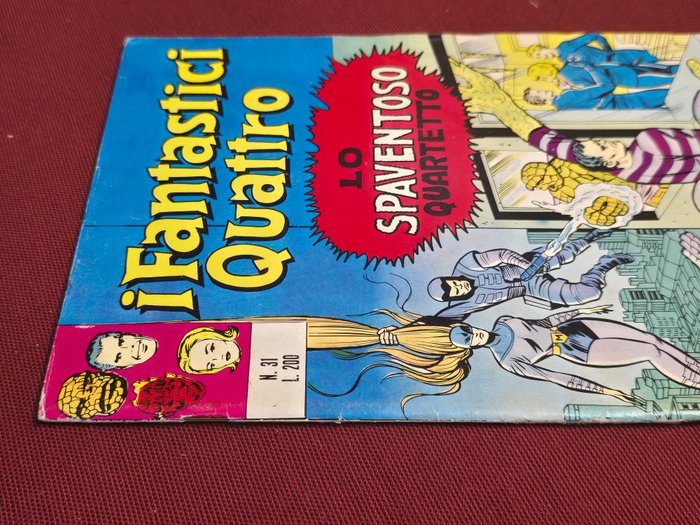 I Fantastici Quattro n 31/34 - originali - 4 Comic - Første udgave