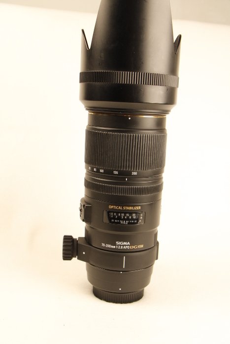 Sigma 70-200mm 2.8 APO EX DG OS (inclusief tas en doos) (Nikon) Zoomobjektiv