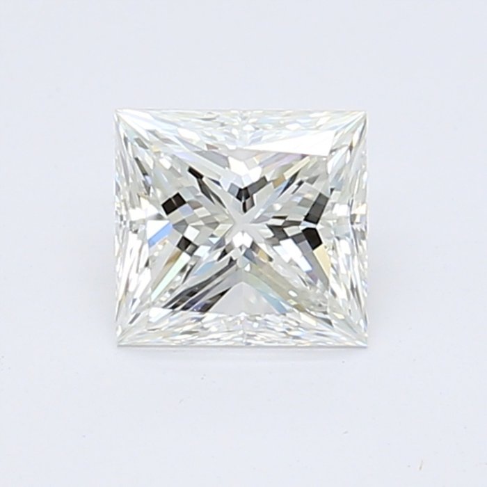 1 pcs Diamant  (Natur)  - 0.90 ct - Kvadrat - F - VVS1 - Gemological Institute of America (GIA)