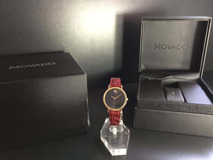 Movado - Museum Ultra-thine - Ingen mindstepris - Ref. 87.45.882 - Unisex - 1990-1999