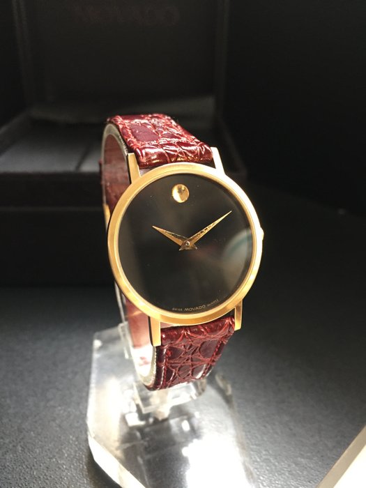 Movado - Museum Ultra-thine - Ingen mindstepris - Ref. 87.45.882 - Unisex - 1990-1999