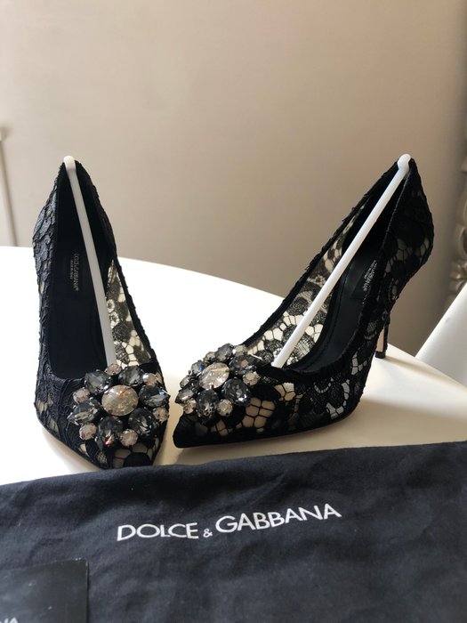 Dolce  Gabbana - Sko med hæle - Størelse: 36 (EU/IT) / 3 (UK) / 6 (US)