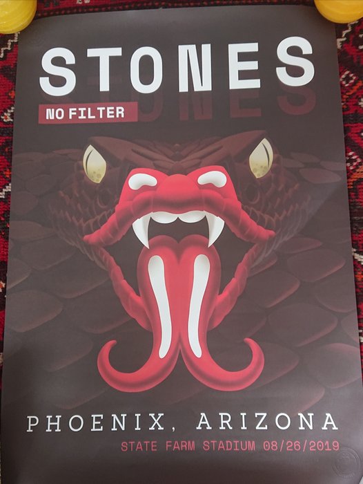 Anonymous - Póster Rolling Stones ,concierto Phoenix Arizona ,gira No Filter