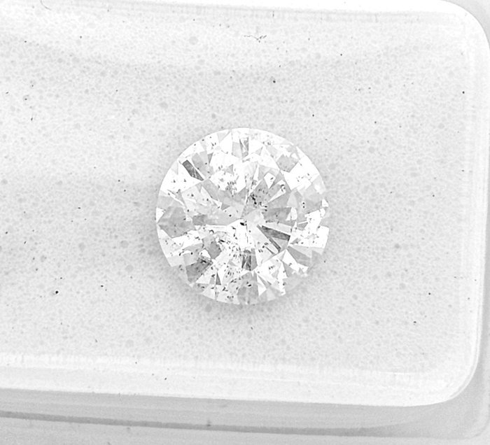 1 pcs Diamant  (Natur)  - 1.19 ct - Rund - D (farveløs) - SI2 - Gemewizard Gemological Laboratory (GWLab)