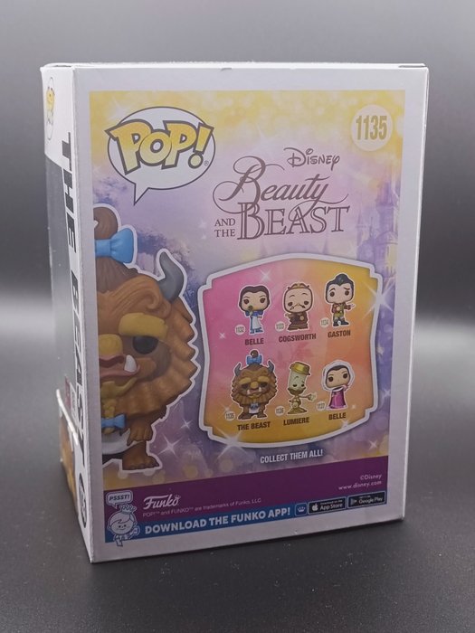 Beauty and the Beast - The Beast signed by Robby Benson with COA - Funko