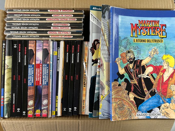 Nathan Never, Dylan Dog, Martin Mystere 39x albi assortiti - Speciali con albetti,  Magazine, Maxi, - 39 Album - Første udgave