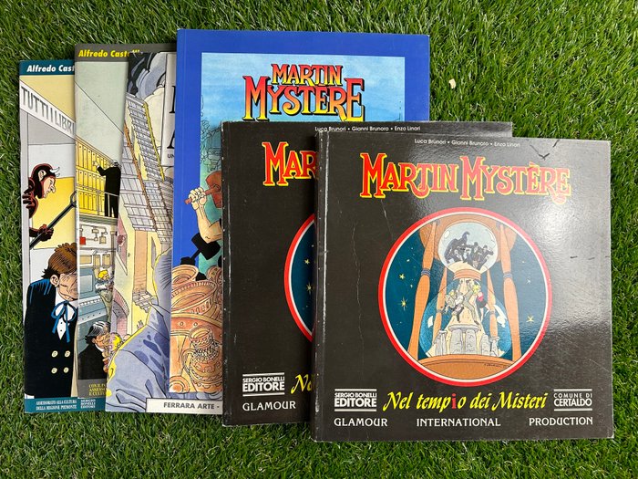 Nathan Never, Dylan Dog, Martin Mystere 39x albi assortiti - Speciali con albetti,  Magazine, Maxi, - 39 Album - Første udgave