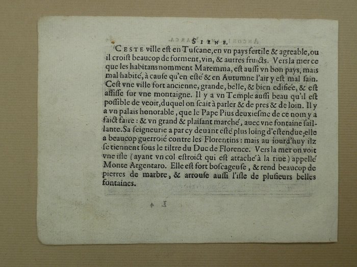 Europa - Italien / Marche / Ancona; Philippe Galle - Marca Anconitana - 1581-1600