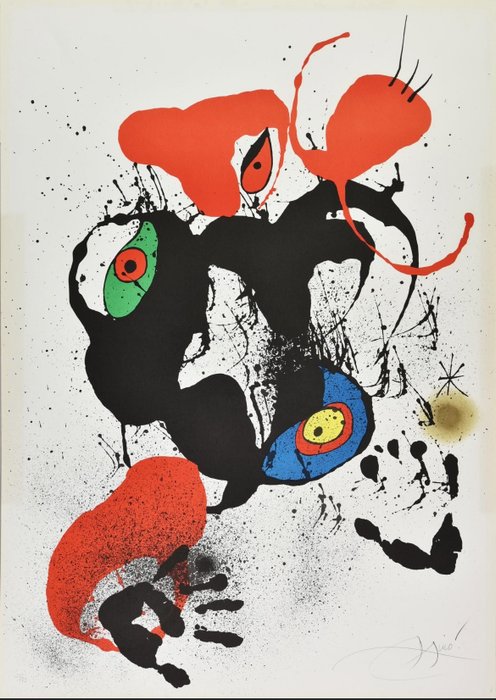 Joan Miro (1893-1983) - El Fogainer