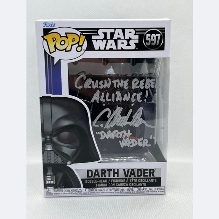 Star Wars - Signed by C Andrew Nelson (Darth Vader)