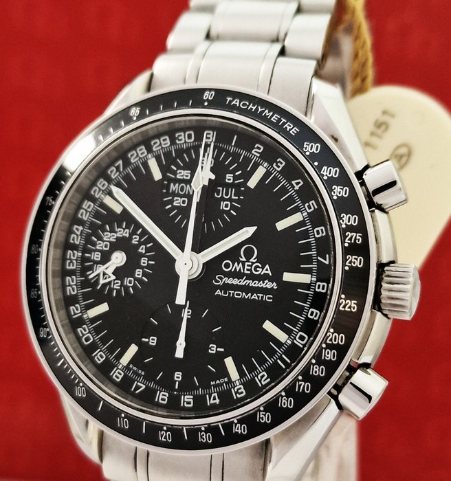 Omega - Speedmaster Day Date Automatic Chronograph - Ingen mindstepris - 3520.50 - Mænd - 1990-1999