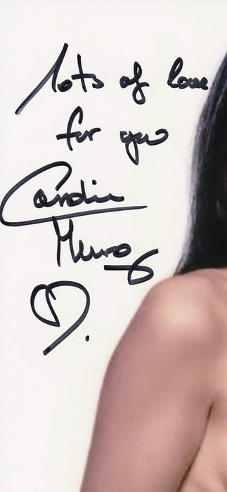 James Bond 007: The Spy Who Loved Me - Signed by Caroline Munro (Naomi)