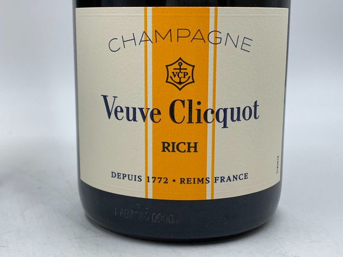 Veuve Clicquot, Rich On Ice - Champagne Brut - 3 Flasker (0,75 L)