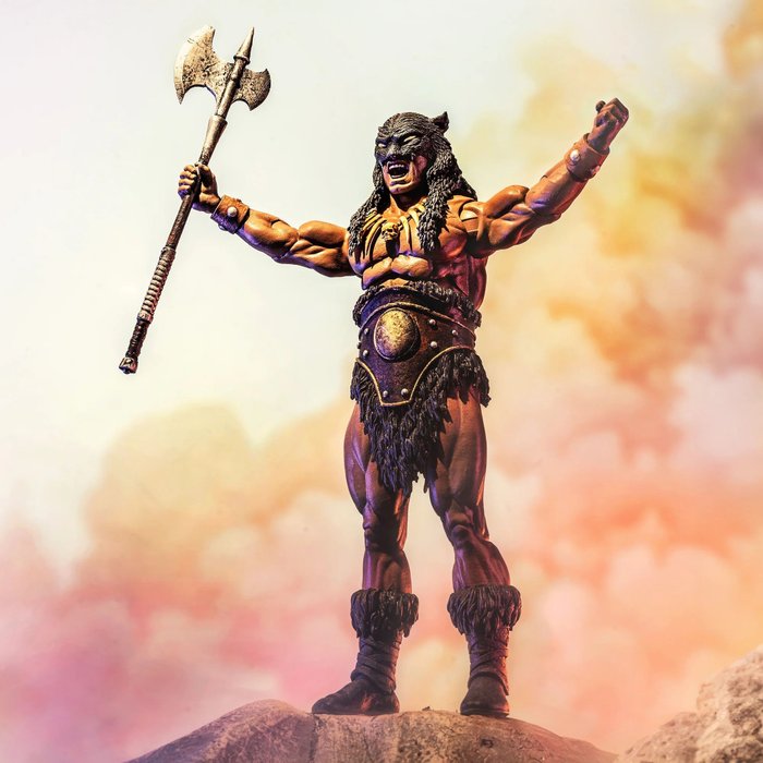 Frank Frazetta's Dark Wolf - Fire and Ice - 1:12 Scale Action Figure - Exclusive Collector’s Edition