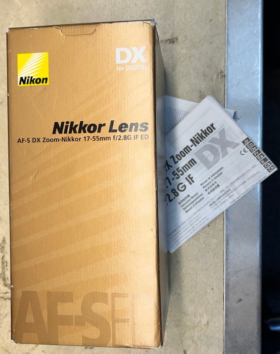 Nikon AF-S Nikkor 17-55mm 1:2.8 G-ED Zoomobjektiv