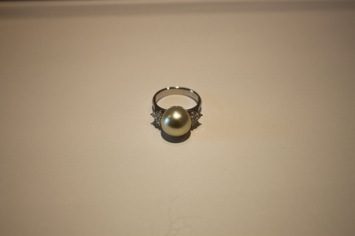 18 kraat Hvidguld - Ring Diamant