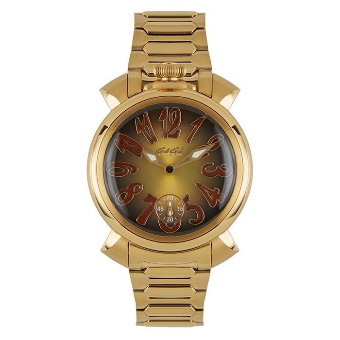 GaGà Milano - Manuale 44mm Collection - Yellow Gold - Brand New - 4014MN01Y0STSY0 - Unisex - 2011-nu