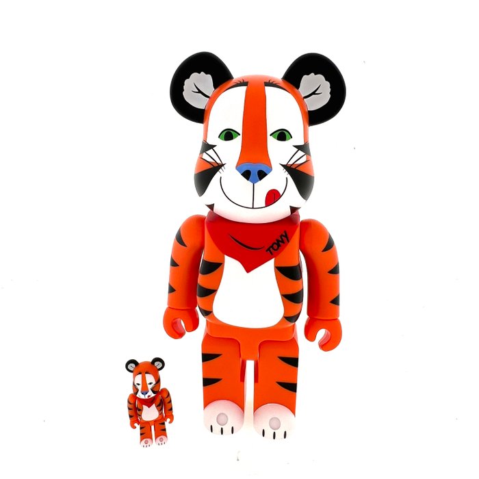 Bearbrick Medicom - BearBrick - Kellogg’s Frosted Flakes Tony The Tiger - 400/100%