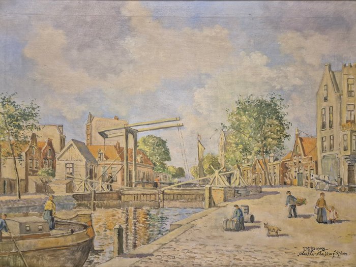 J.H. Bertke (XX) - Overtoomse Sluis Amsterdam