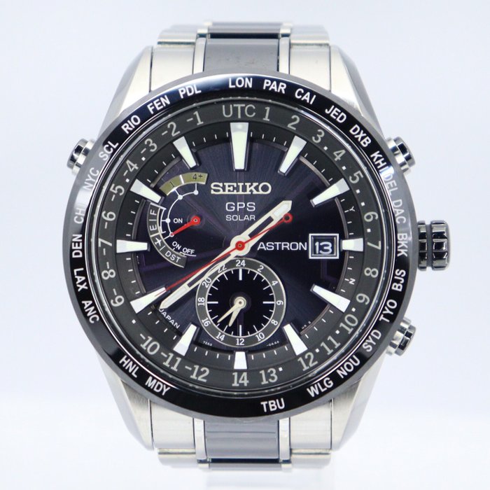 Seiko - Astron Date - Ingen mindstepris - SBXA015/7X52-0AF0 - Mænd - 2011-nu