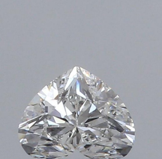 Ingen mindstepris - 1 pcs Diamant  (Natur)  - 070 ct - Hjerte - H - VVS1 - Gemological Institute of America (GIA) - *VG*