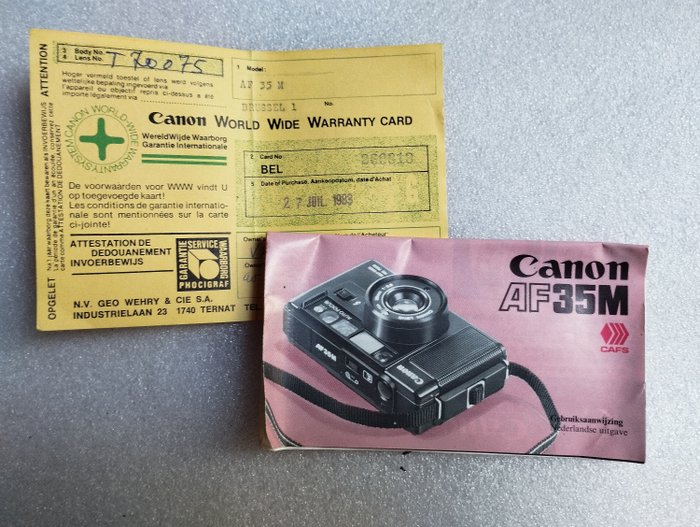 Canon AF35M Analogt kompaktkamera