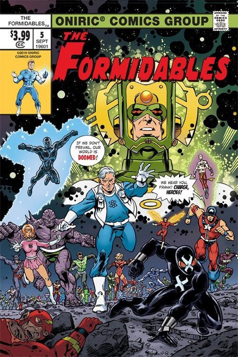 Chris Malgrain - 1 Original cover - The Formidables - 2016