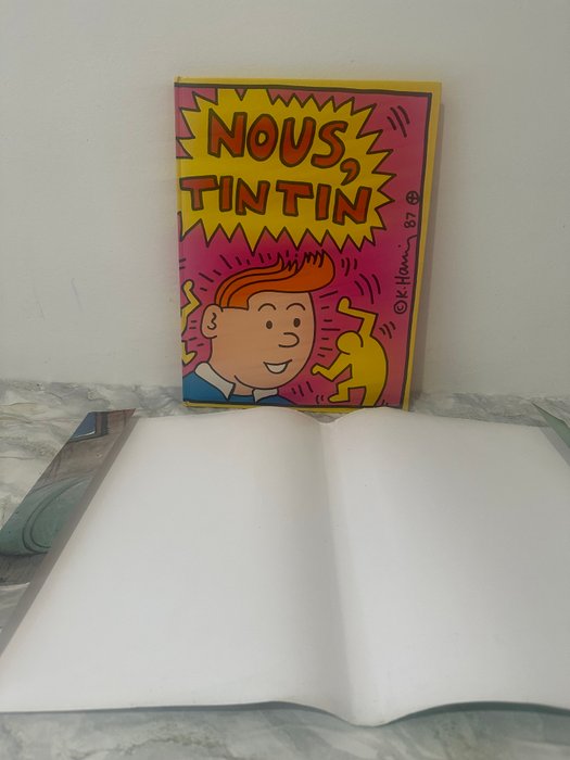 Nous, Tintin - 36 couvertures imaginaires pour une aventure de Tintin - C - 1 Album - Første udgave - 1987