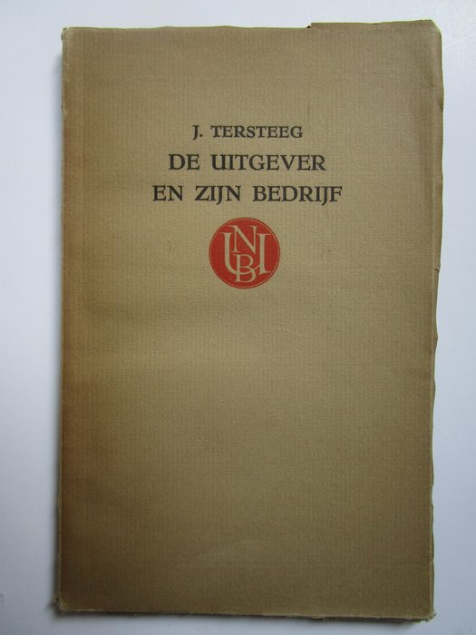 Boekenweek; J Tersteeg - De uitgever en zijn bedrijf - 1930