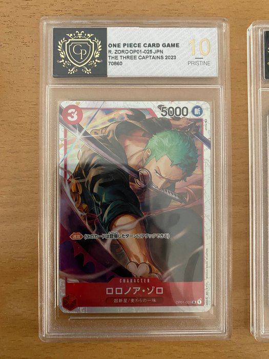 one piece - 2 Card - One Piece - R.zoro op01-025 e R.zoro SR op01-025