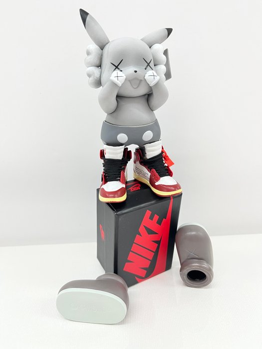 Alvin Silvrants (1979) - Kaws Companion Pikachu Nike AIR Jordan Off-White statue