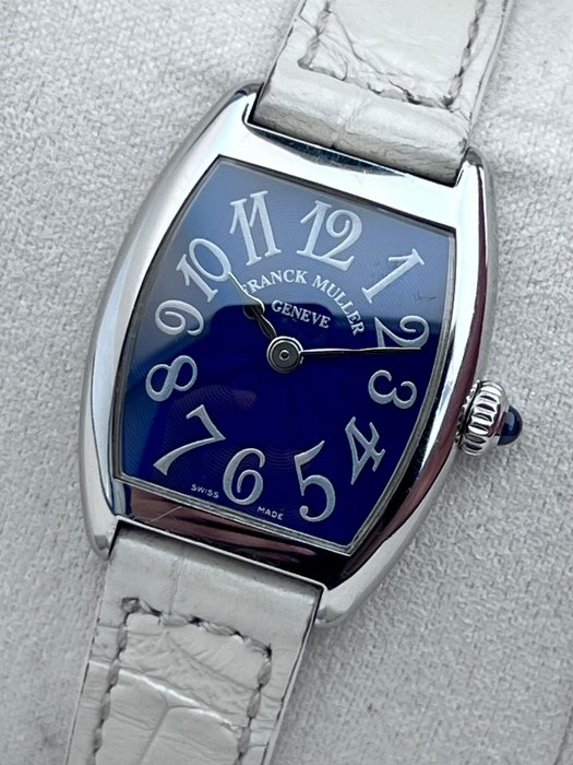 Franck Muller - NO RESERVE PRICE - Cintree Curvex Lady Blue - Ingen mindstepris - 2251 QZ - Kvinder - 2010-2020