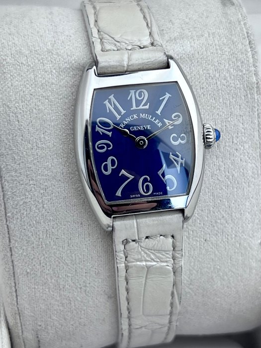 Franck Muller - NO RESERVE PRICE - Cintree Curvex Lady Blue - Ingen mindstepris - 2251 QZ - Kvinder - 2010-2020