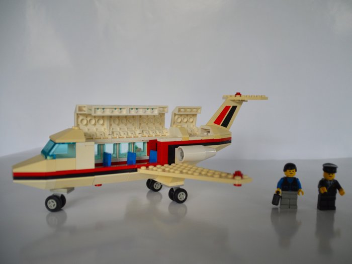 Lego - Legoland - 6368 - Jet Airliner - 1980-1990 - Danmark